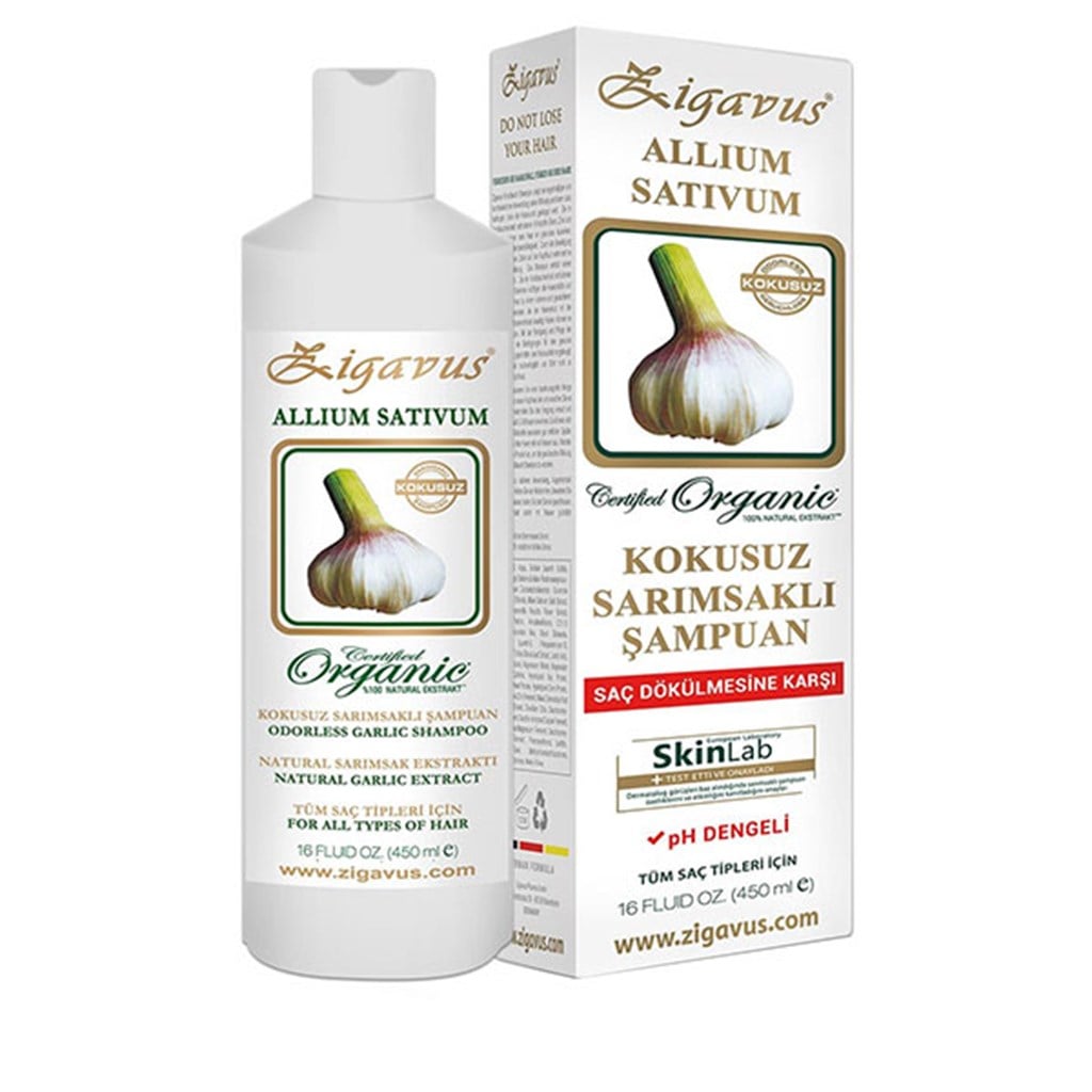 Zigavus Kokusuz Sarımsaklı Şampuan 450 ml