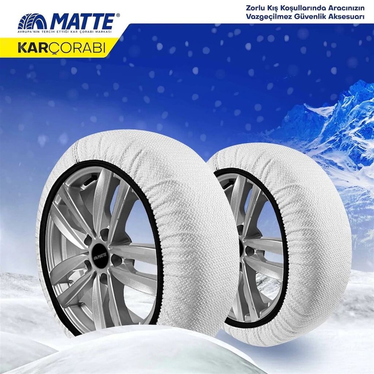 275/40 R22 Matte Super X  Serisi Kar Çorabı