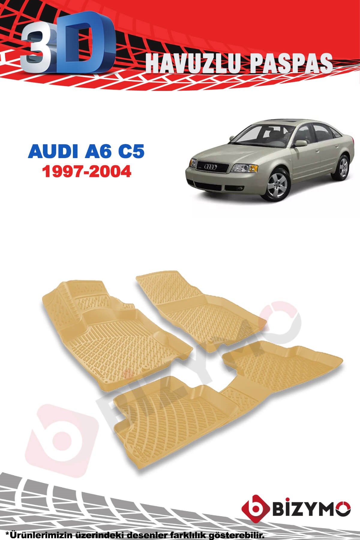 Audi A6 C5 1997-2004 Havuzlu Bej Paspas Bizymo