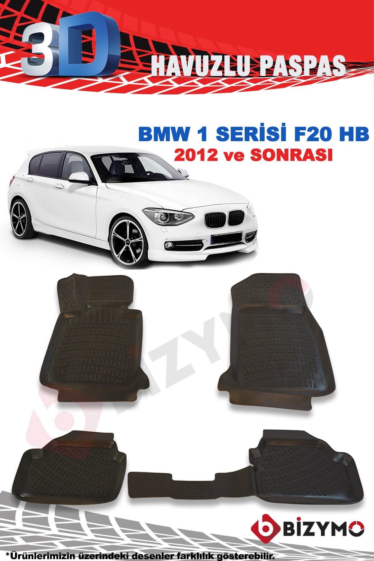 Bmw 1 Serisi E87 2005-2011 3D Paspas Takımı Bizymo