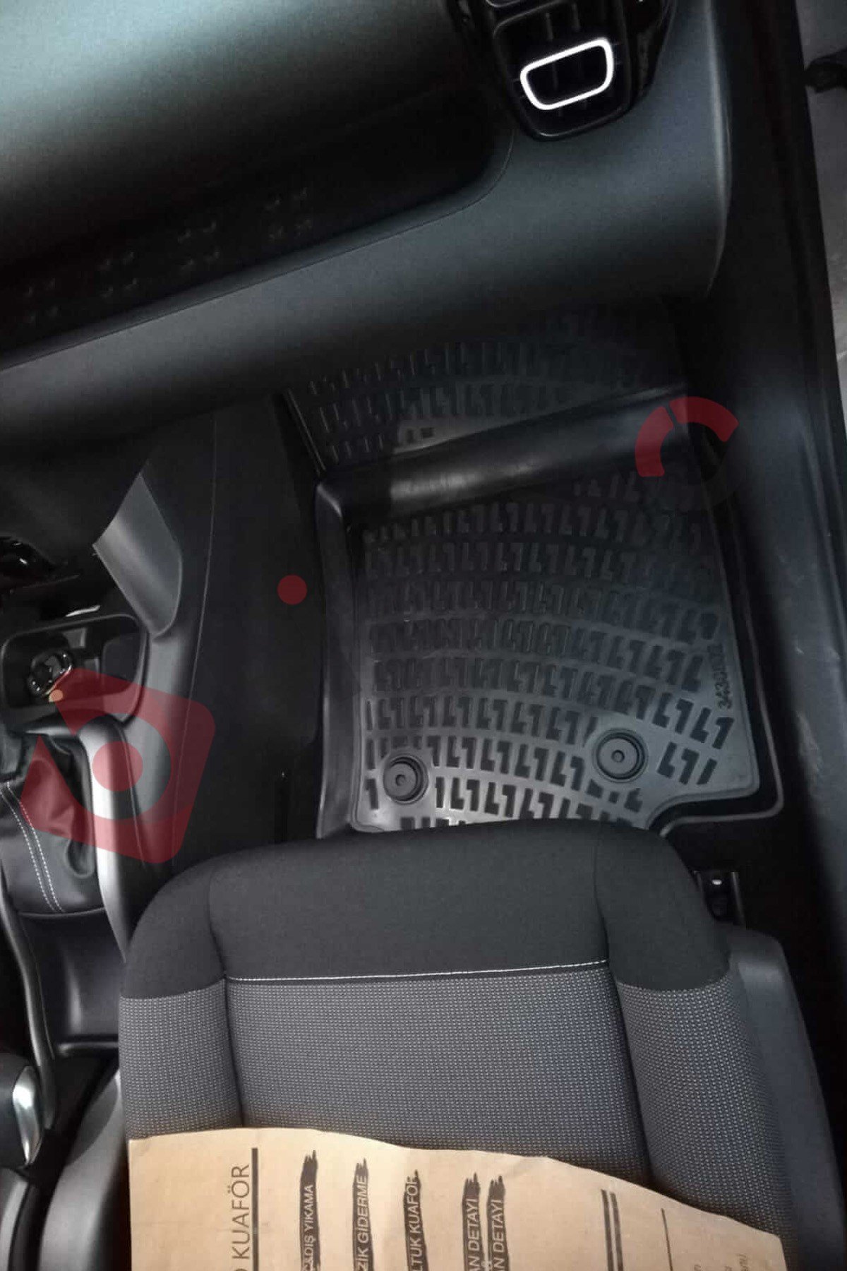 Citroen C3 Aircross 2017 ve Sonrası 3D Paspas Takımı Bizymo
