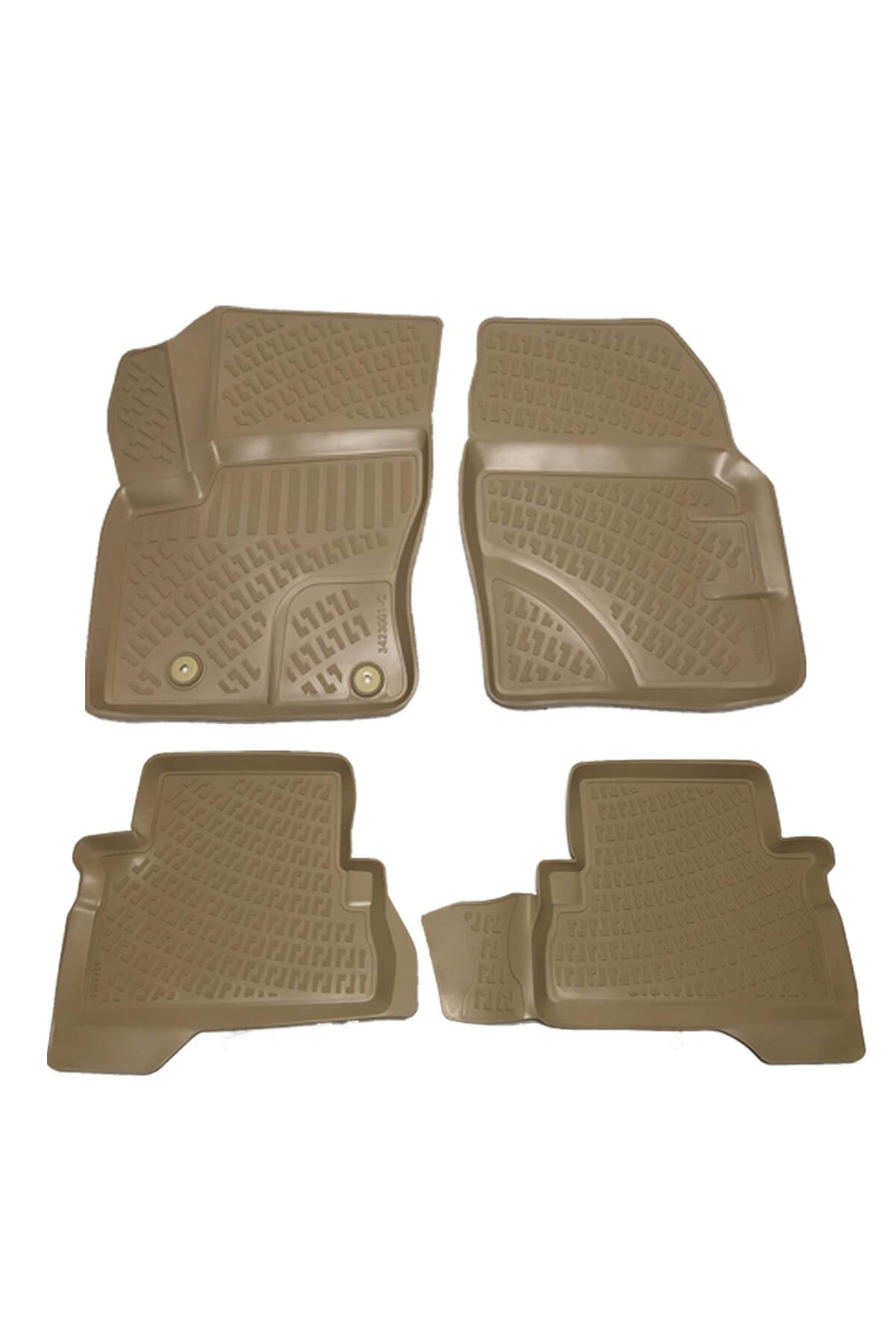 Ford C-Max 2004-2010 3D Bej Paspas Takımı Bizymo