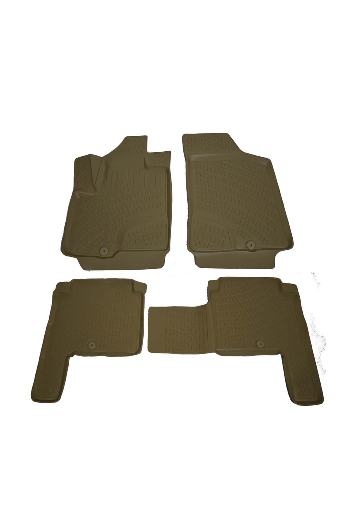 Hyundai Santa Fe 2006-2012 3D Bej Paspas Takımı Bizymo