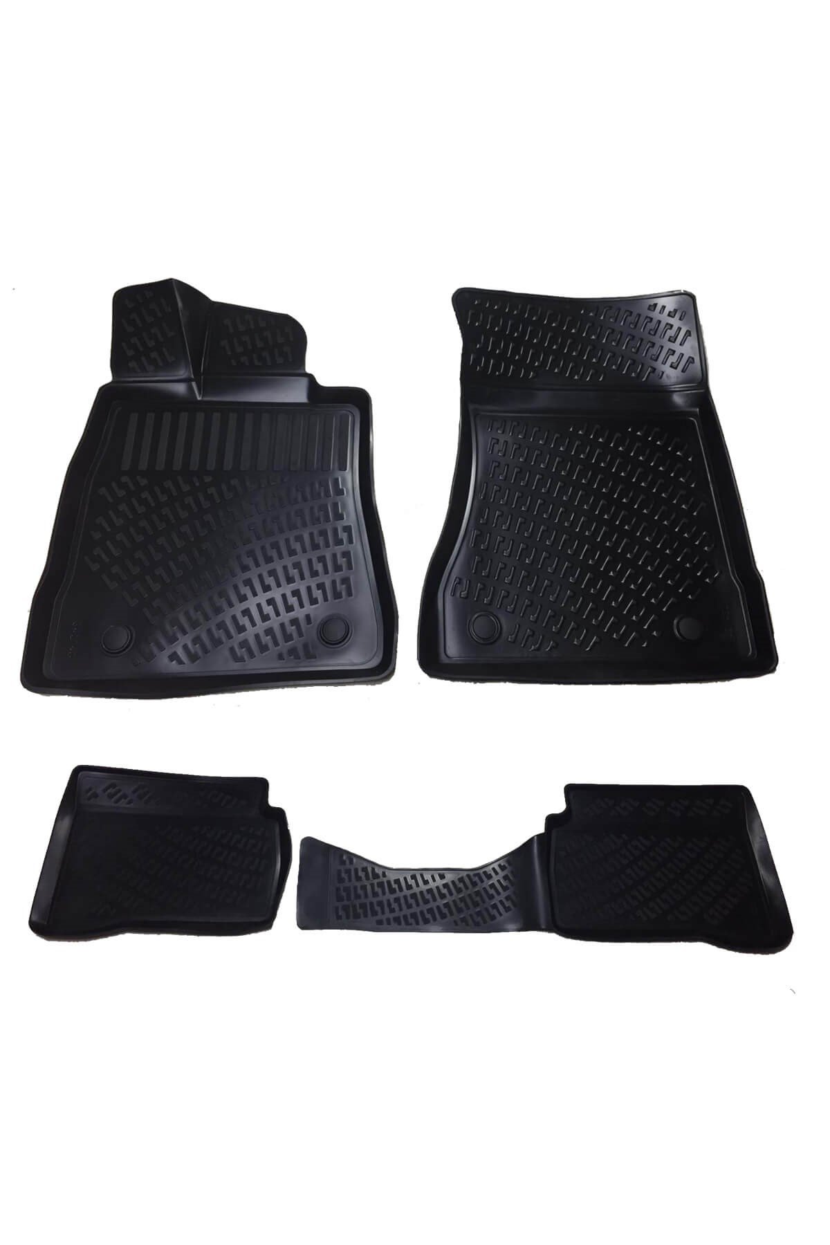 Mercedes S Serisi W221 2006-2013 3D Havuzlu Paspas Takımı Bizymo