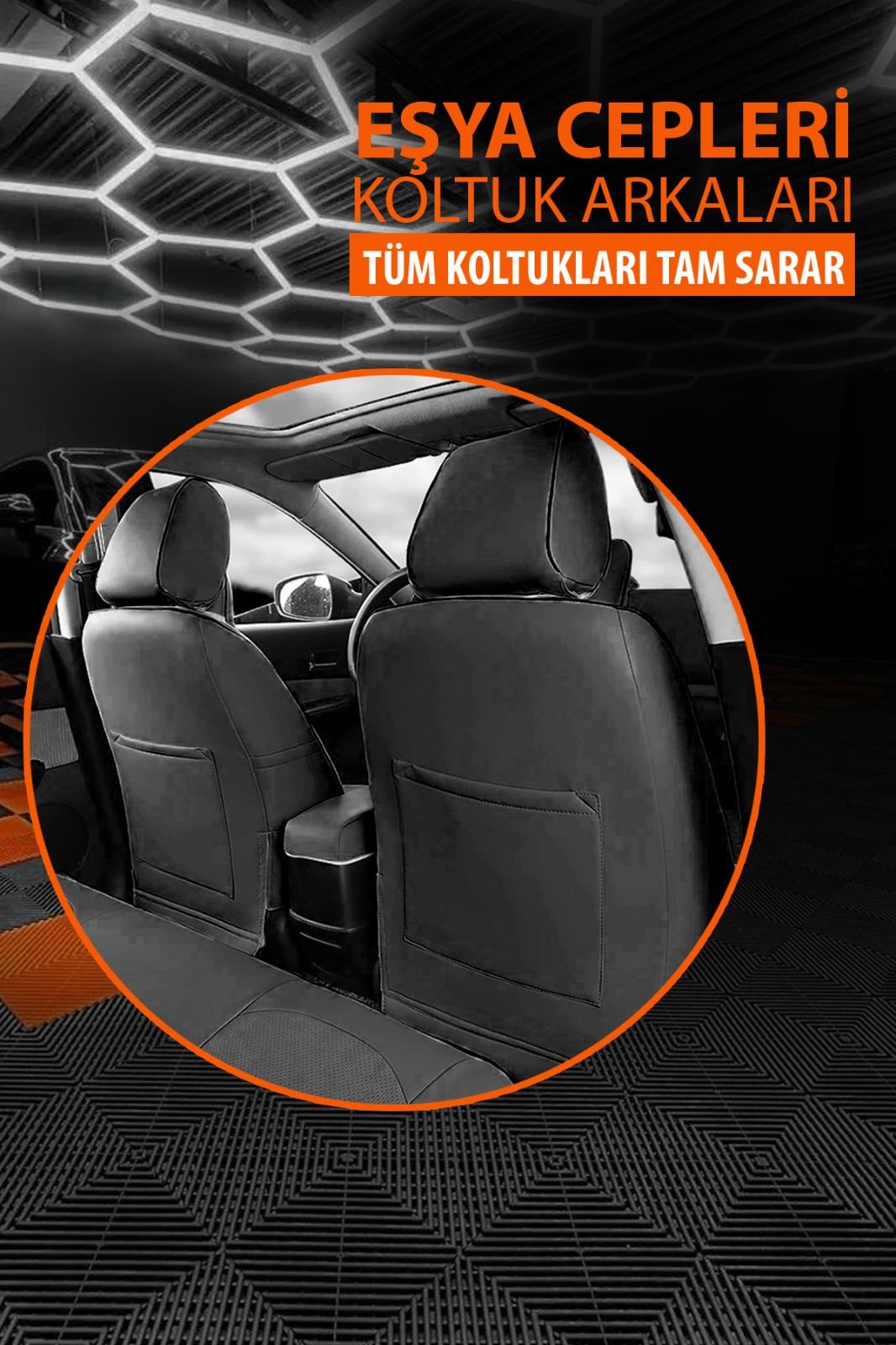 Soft Tay Tüyü Oto Koltuk Kılıfı Taba
