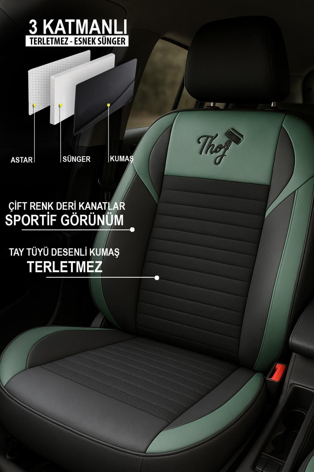 Thor Tay Tüyü Üniversal Oto Koltuk Kılıfı 
