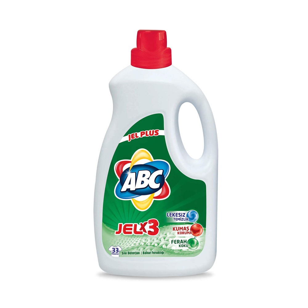 Abc Sıvı Jel Deterjan Bahar Ferahlığı 2145 ml
