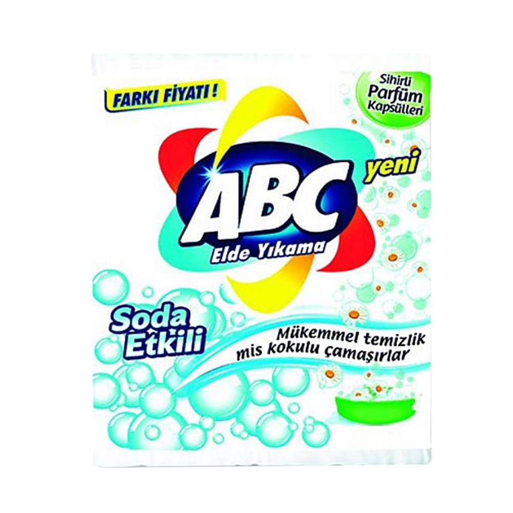 Abc Toz Soda Etkili Elde Deterjan 600 gr