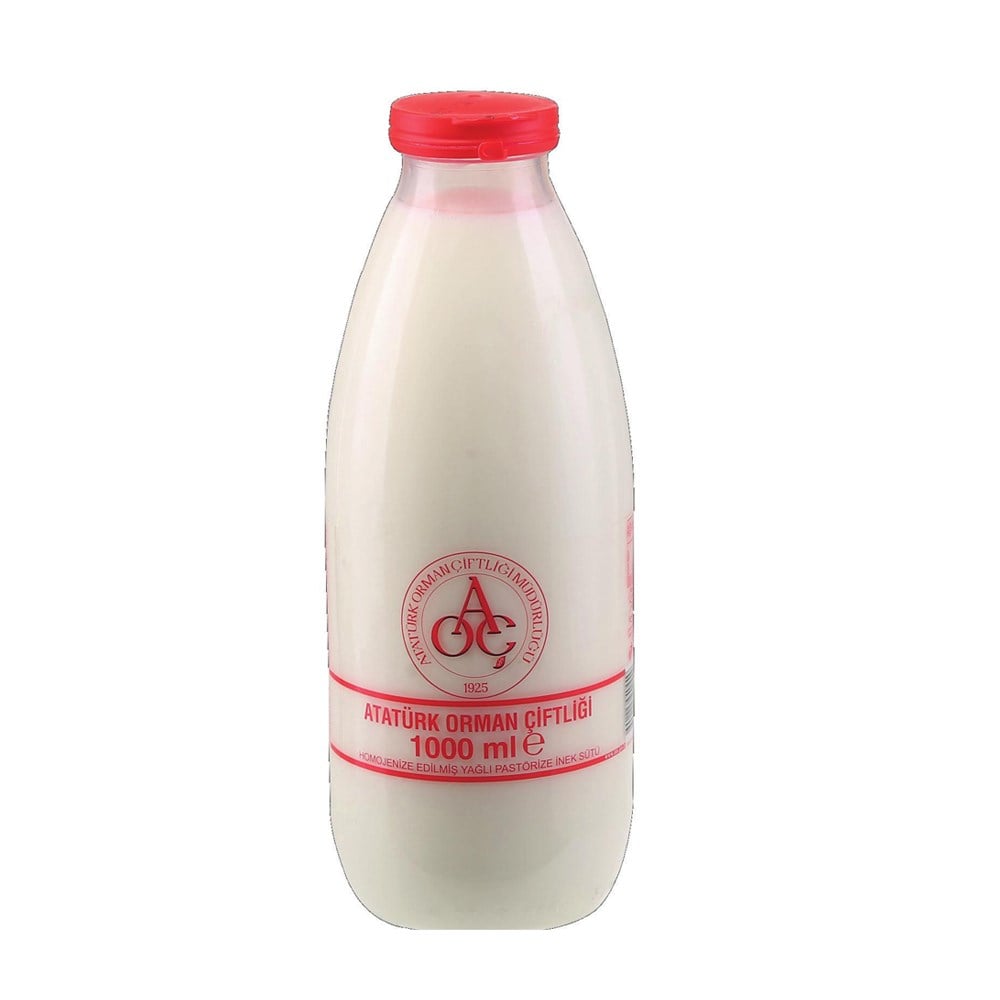 Aoç Pastörize Süt Şişe 1 Lt