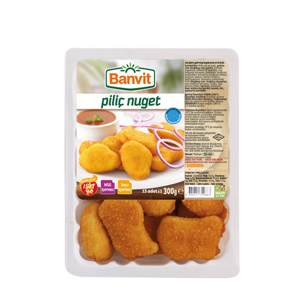 Banvit Nugget 700 gr