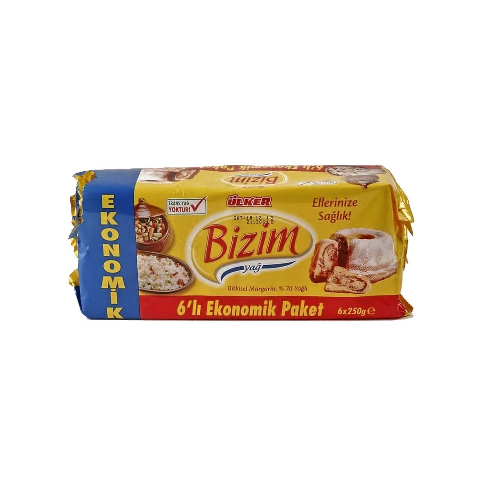 Bizim Margarin 6x250 Gr