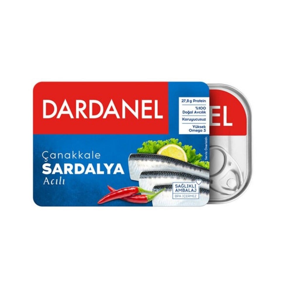 Dardanel Acılı Sardalya 100 gr