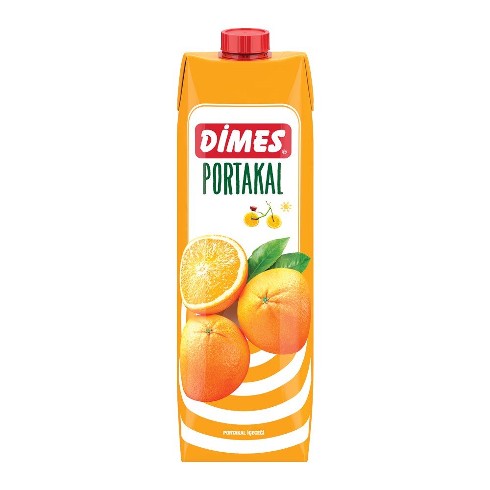 Dimes Meyve Suyu Portakal %100 1 lt