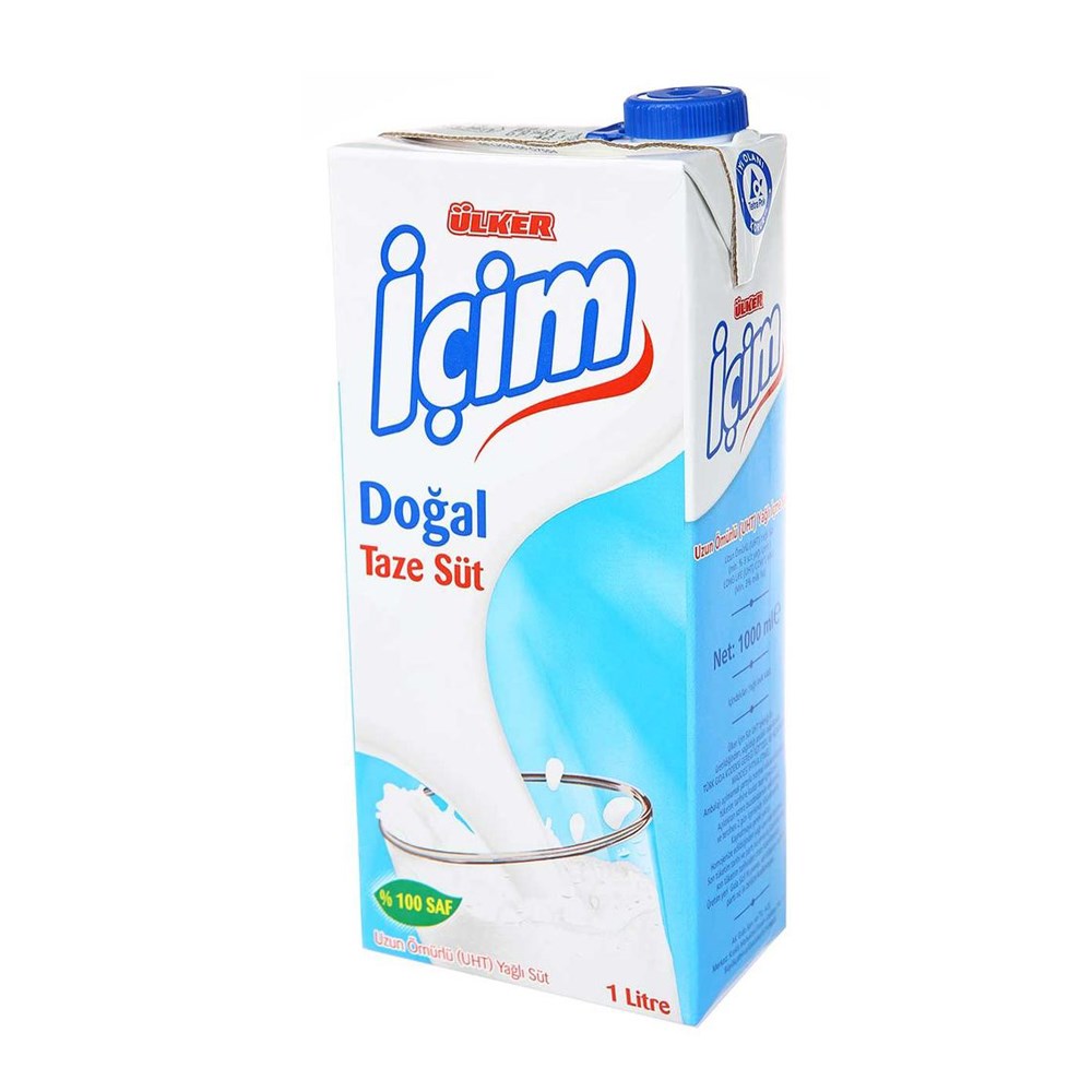 İçim Tam Yağlı Süt 1 lt