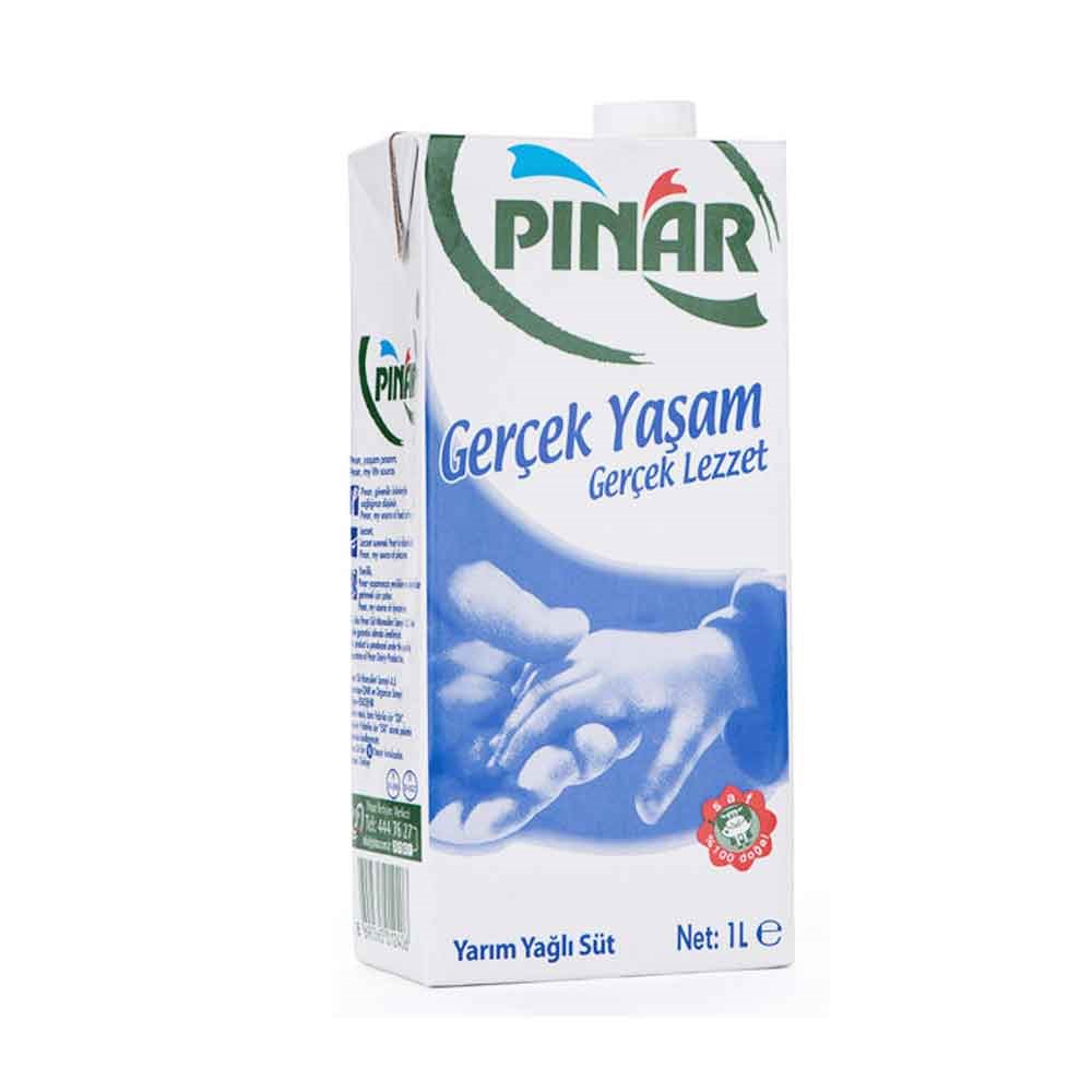 Pınar Yarım Yağlı Süt 1 lt