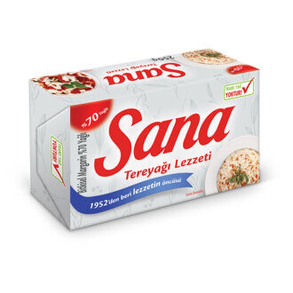 SANA TEREYAG LEZZET 250GR.PAKET