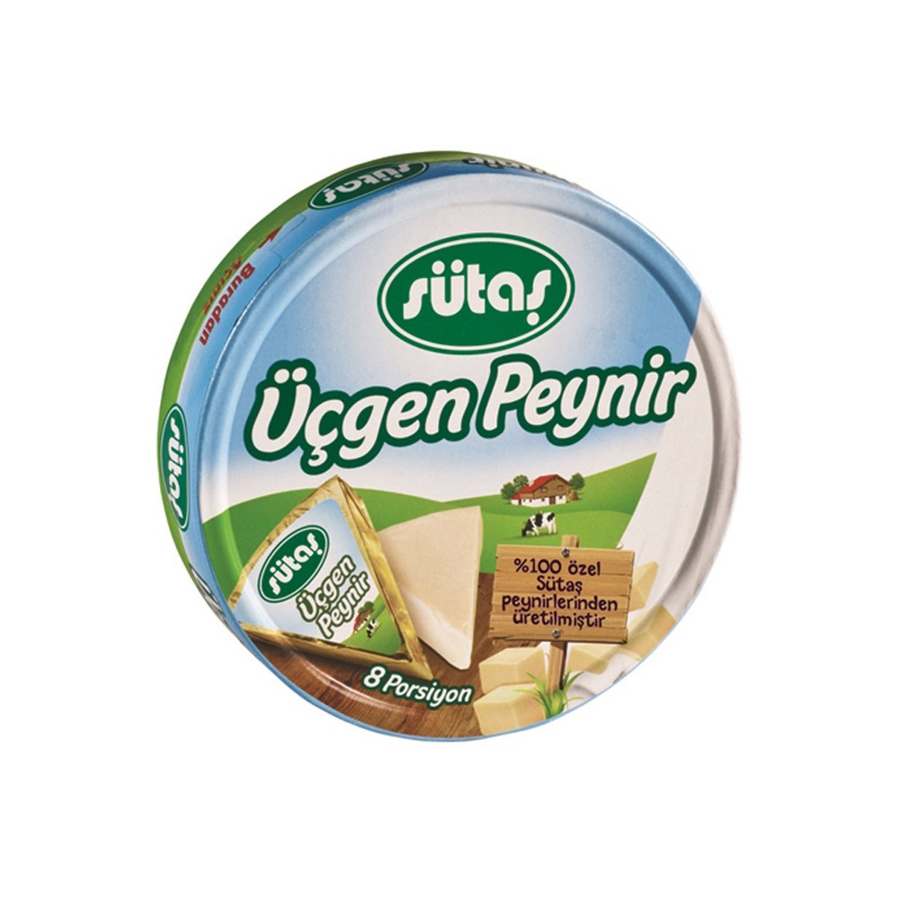 Sütaş Üçgen Peynir 8x15 Gr