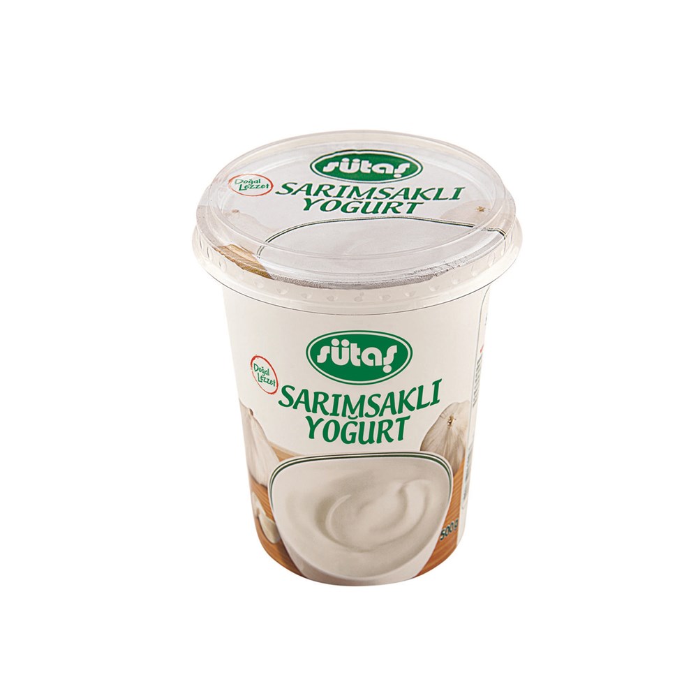 Sütaş Yoğurt Sarımsaklı 500 Gr