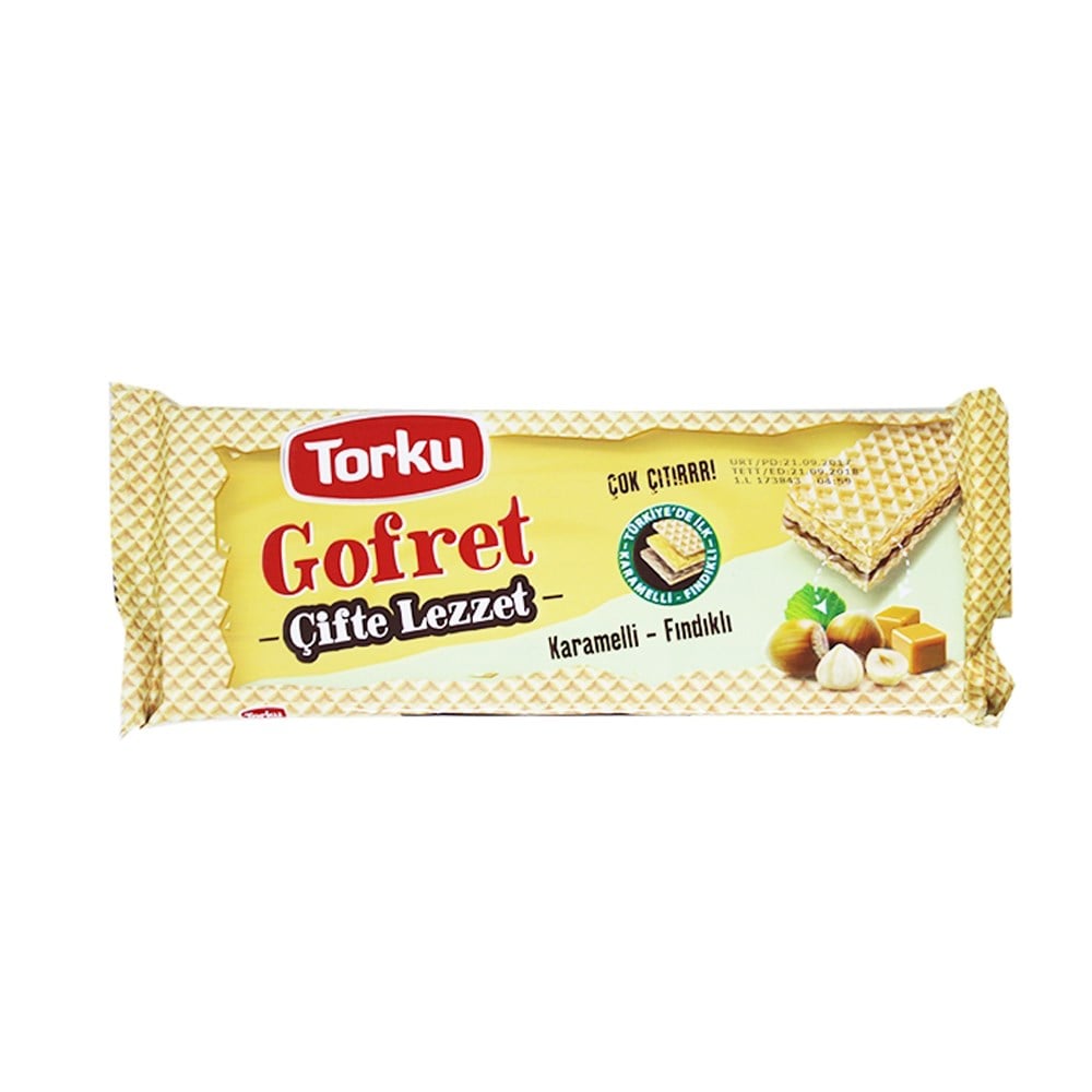 Torku Gofret Karamelli Fındıklı 142 gr