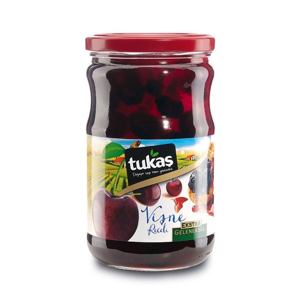 Tukaş Vişne Reçeli 800 gr