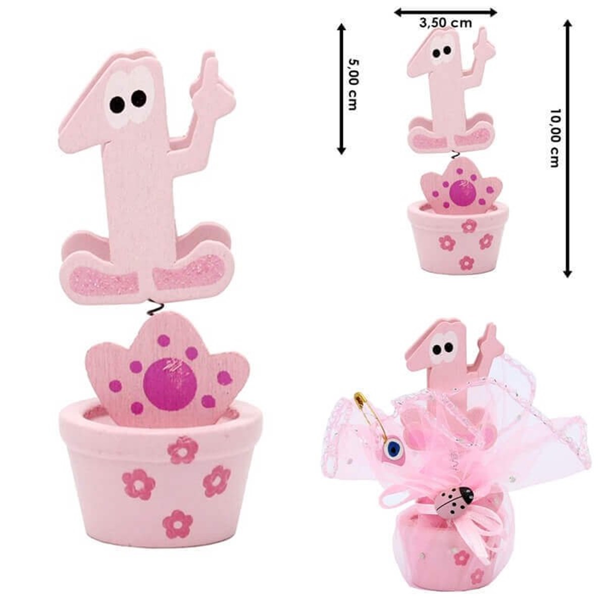 KBK Market 1. Yaş Figürlü Notluk - Pembe