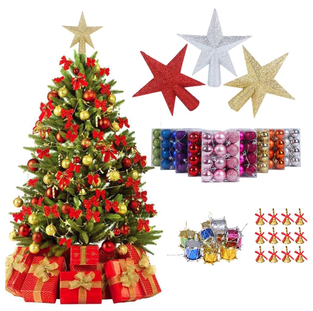 KBK Market 150 cm Yılbaşı Ağacı ve Süsleri Set