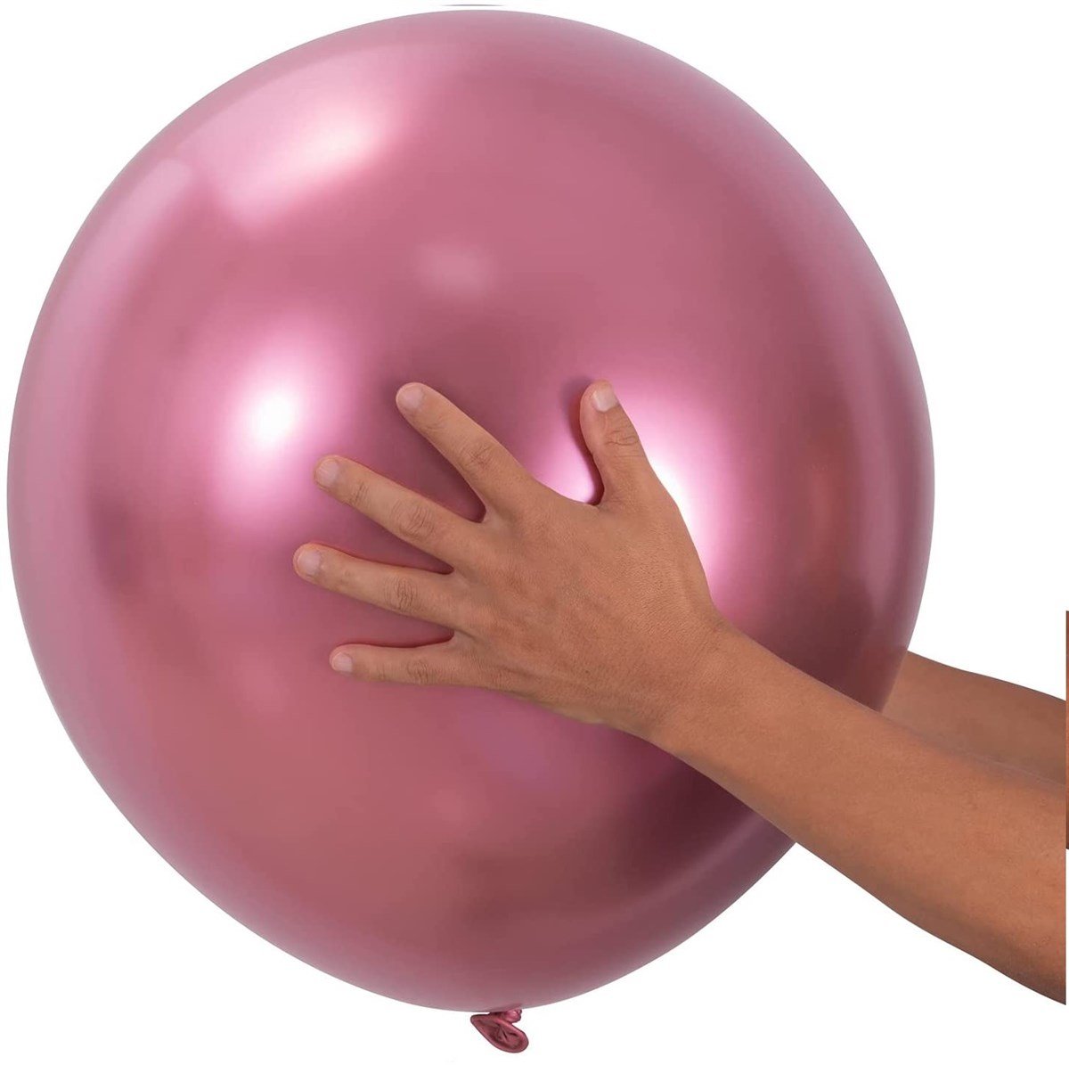KBK Market 18 inç Krom Jumbo Balon Pembe