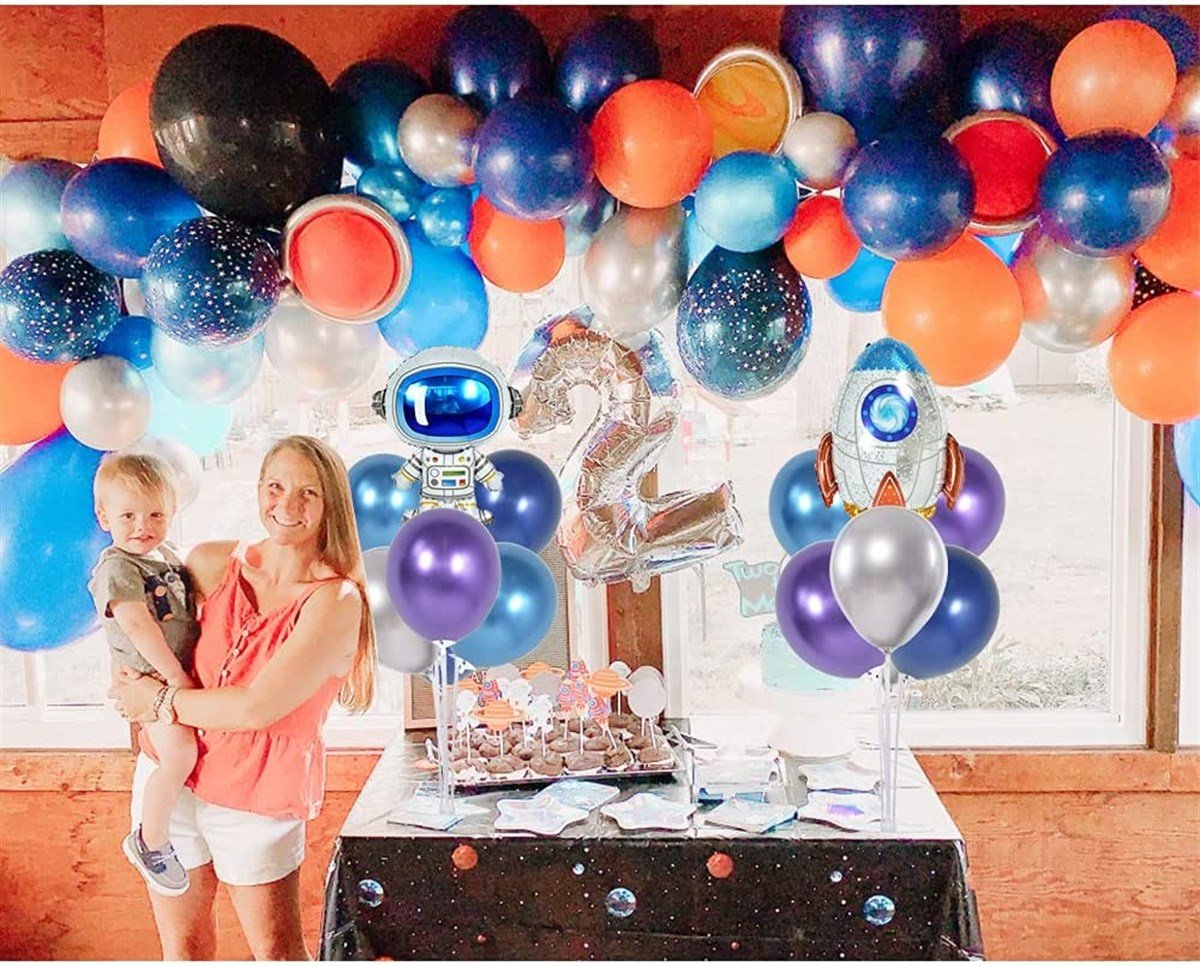 KBK Market 2'li Uzay Balon Standı Seti 