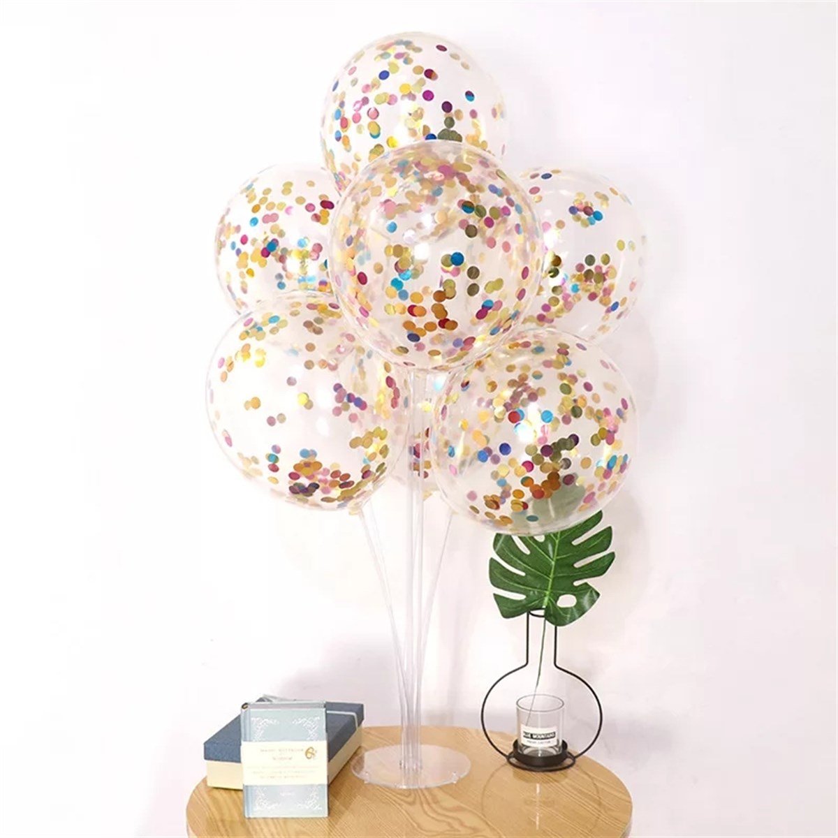 KBK Market Balon Standı Karışık Balon Pullu 