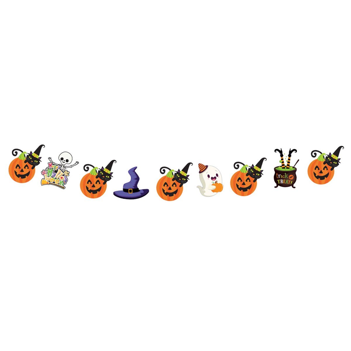 KBK Market Dekoratif Simli Banner Halloween