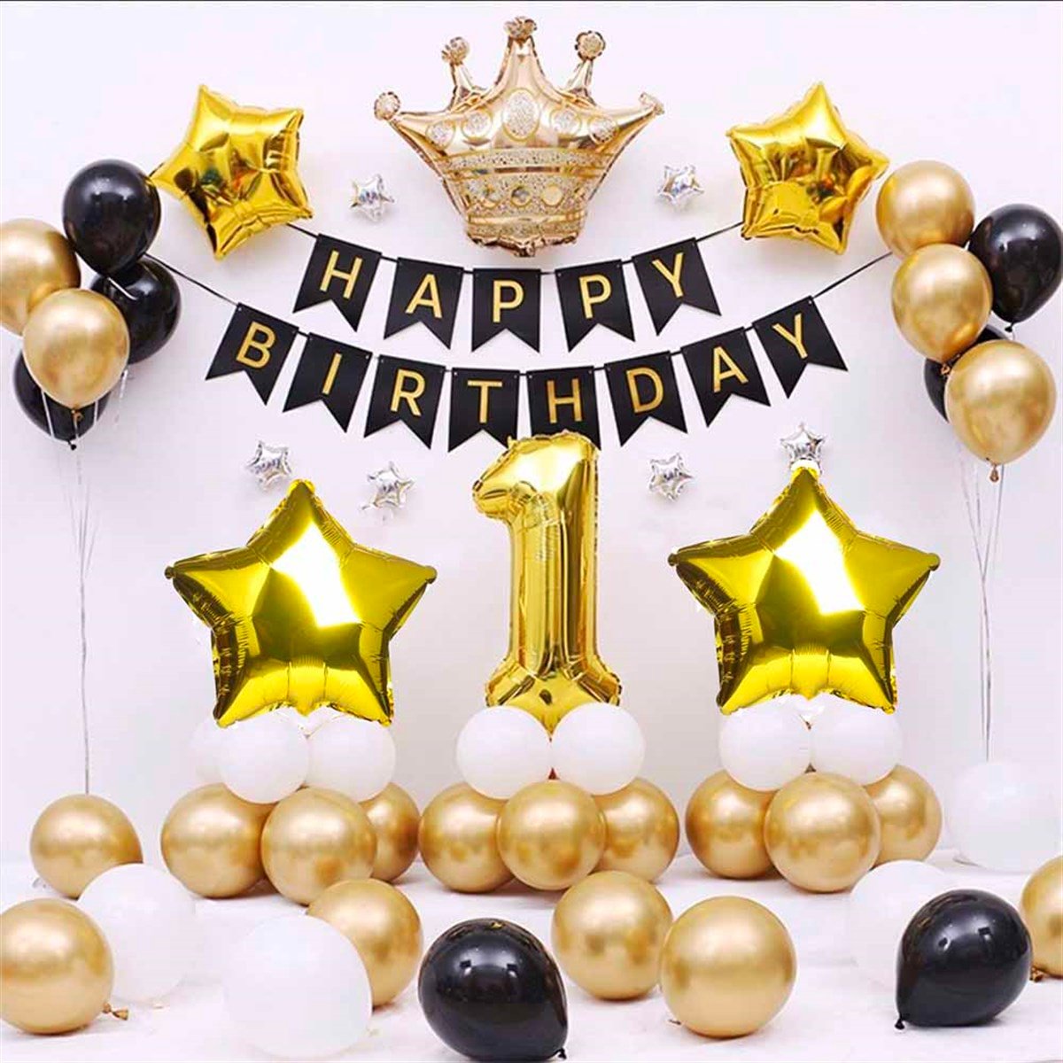 KBK Market Doğum Günü Balonu Kombini- Doğum Günü Balon Seti