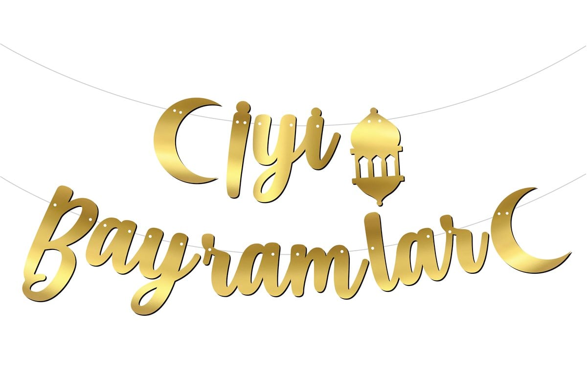 KBK Market İyi Bayramlar Kaligrafi Banner