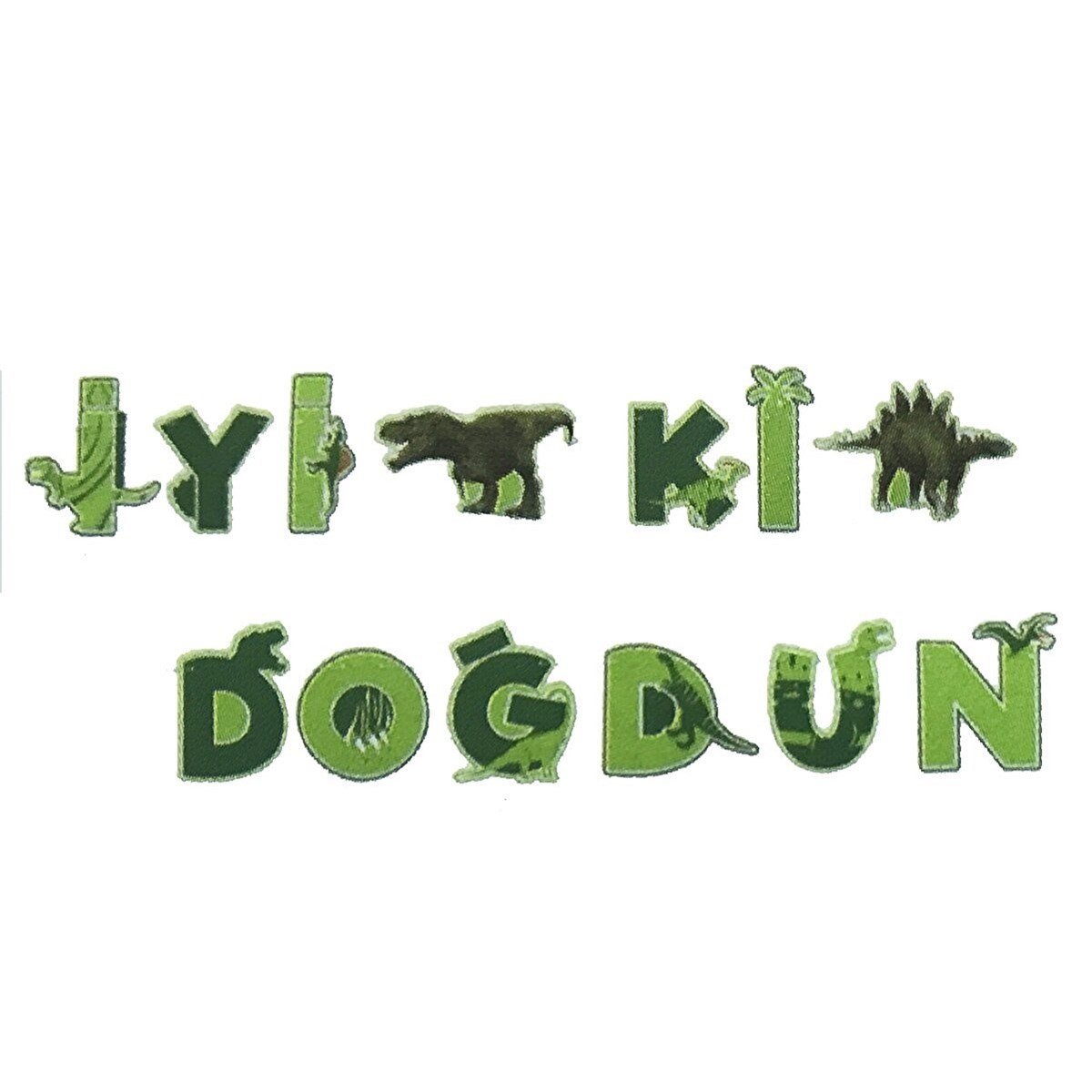KBK Market Jurassic World Dinazor İyiki Doğdun Banner