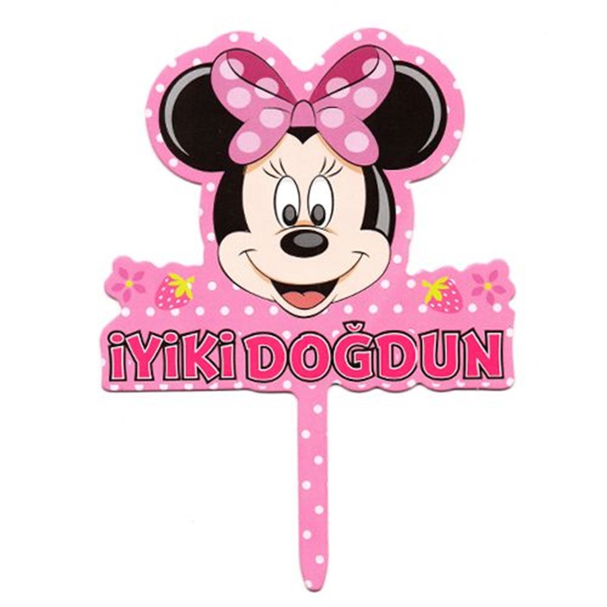 KBK Market Karton Minnie Mouse Pasta Süsü