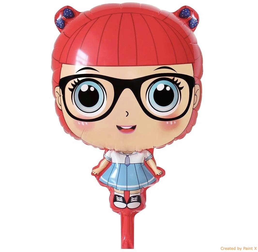 KBK Market LOL Bebek Folyo Balon Kırmızı 45 Cm