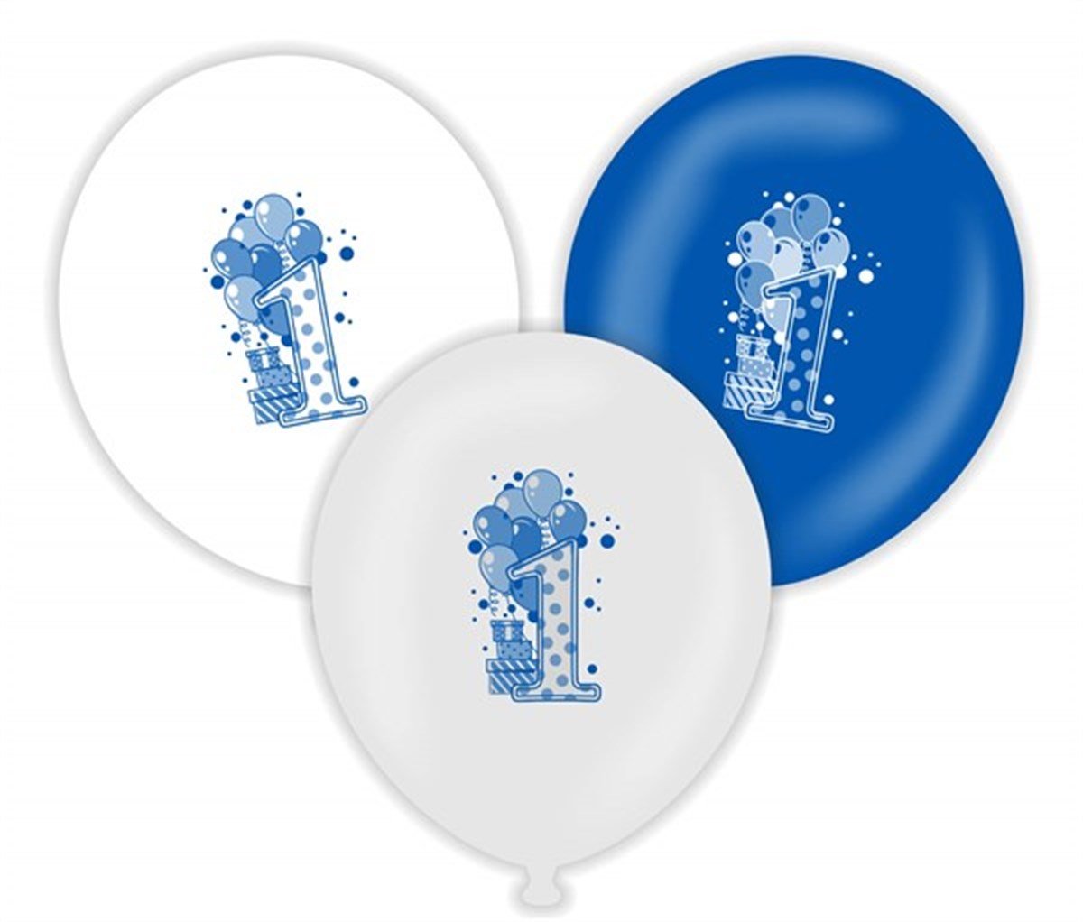 KBK Market Mavi 1 Yaş Balon 10 Adet