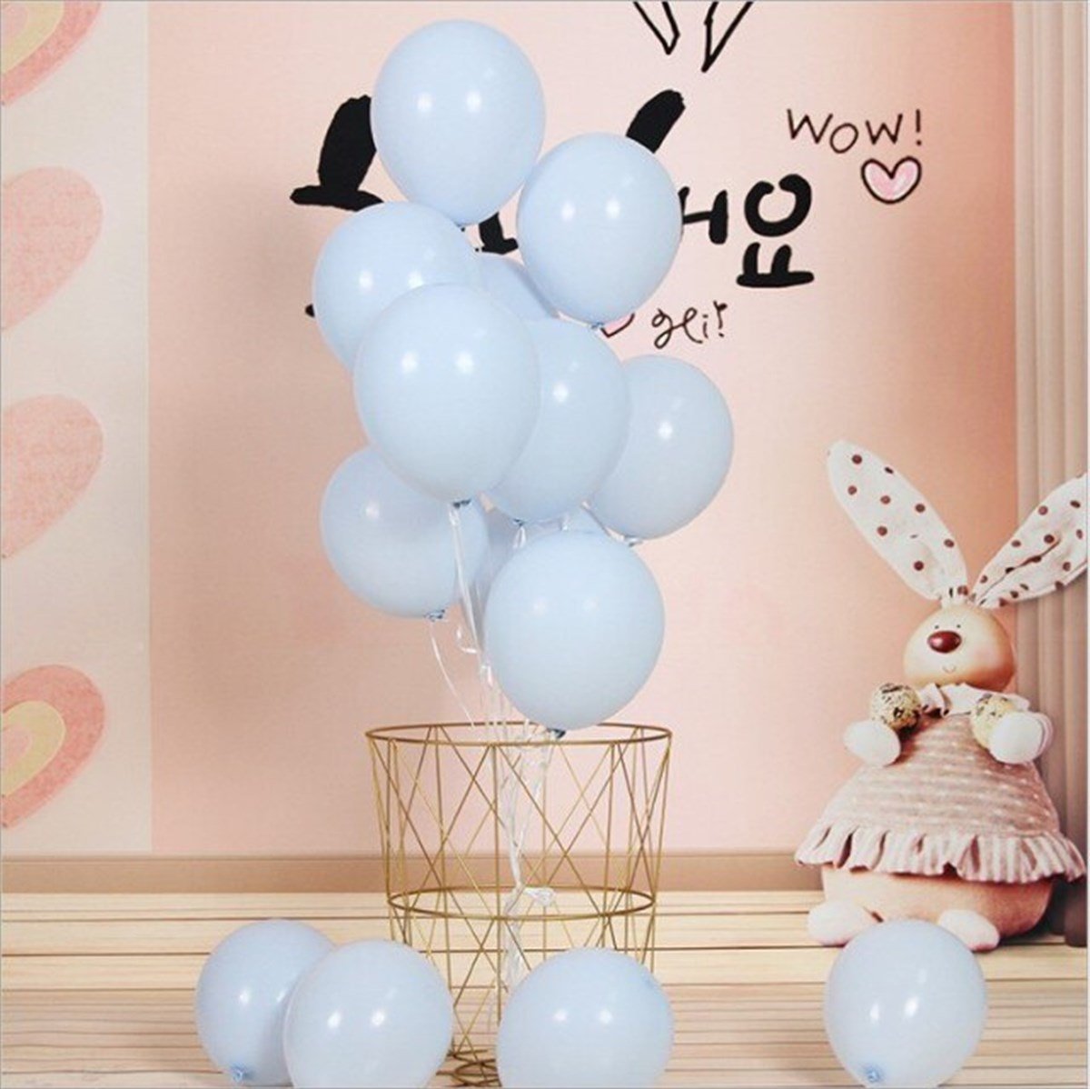 KBK Market Mavi Makaron Balon (soft balon) 10 Adet