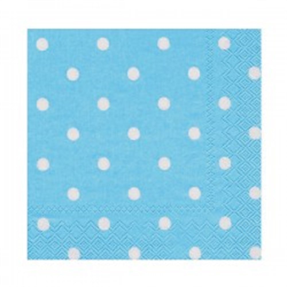 KBK Market Mavi Puantiyeli Peçete-20 Adet