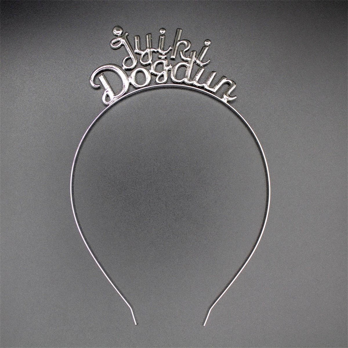 KBK Market Metal İyiki Doğdun Taç Gümüş