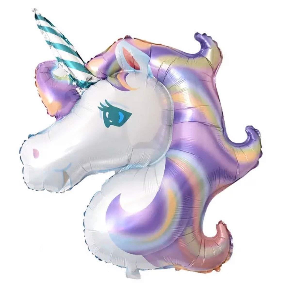 KBK Market Mor Renk Unicorn Temalı Folyo Balon 115 cm