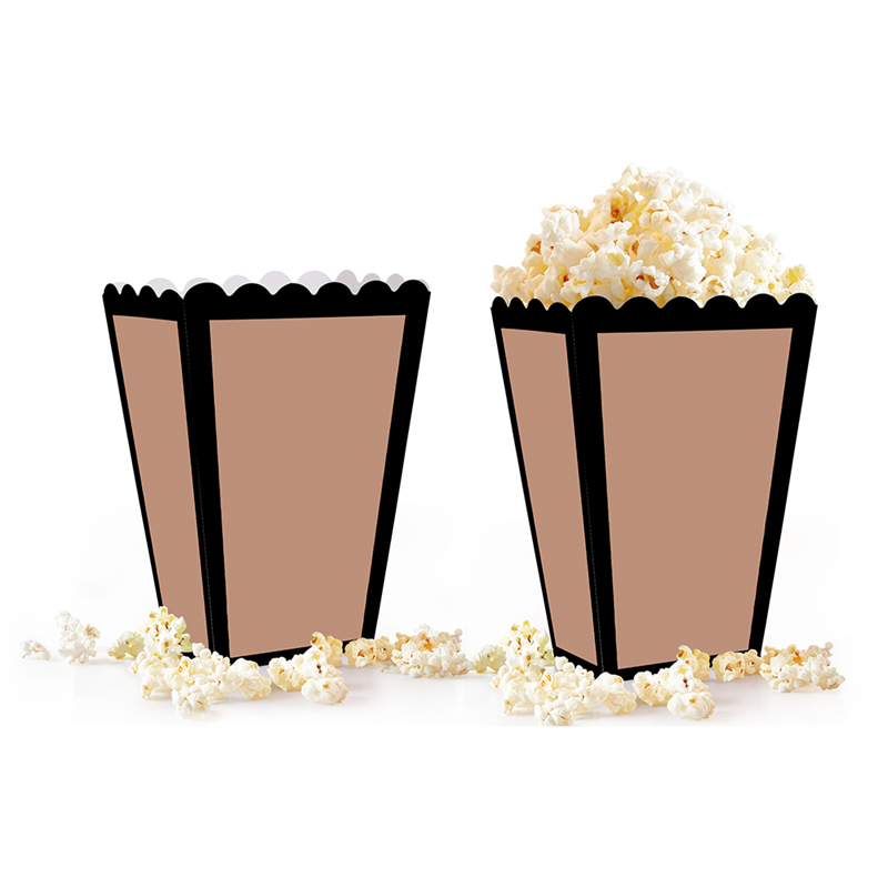 KBK Market Retro Çikolata Rengi Mısır Kutusu 8'li