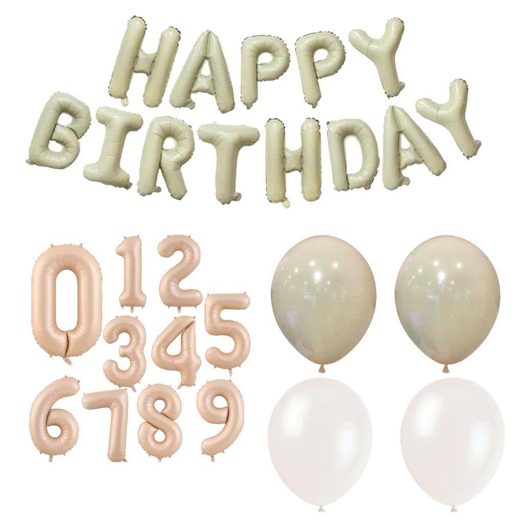 KBK Market Retro Happy Birthday Set 