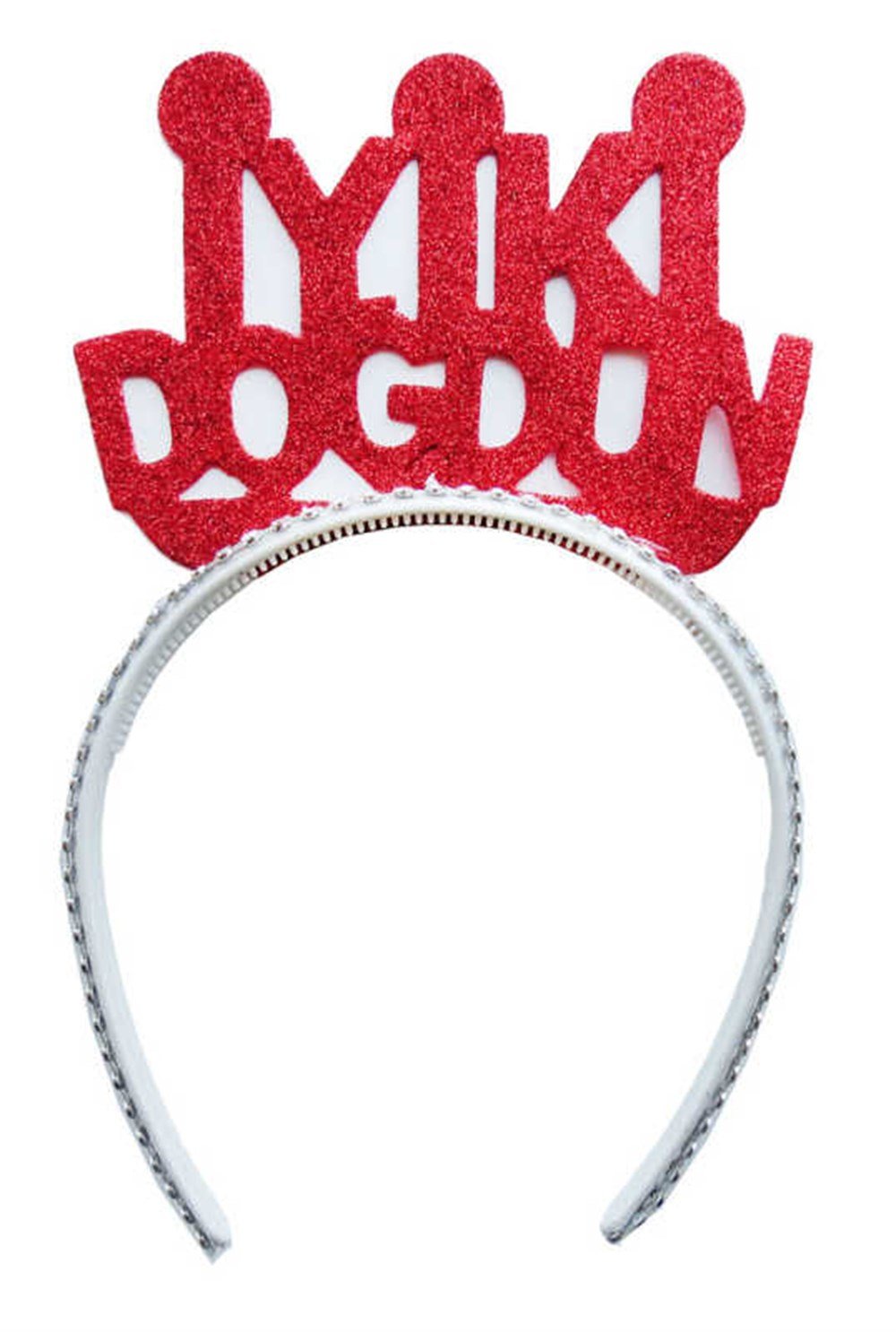 KBK Market Simli Evadan İyiki Doğdun Taç Kırmızı