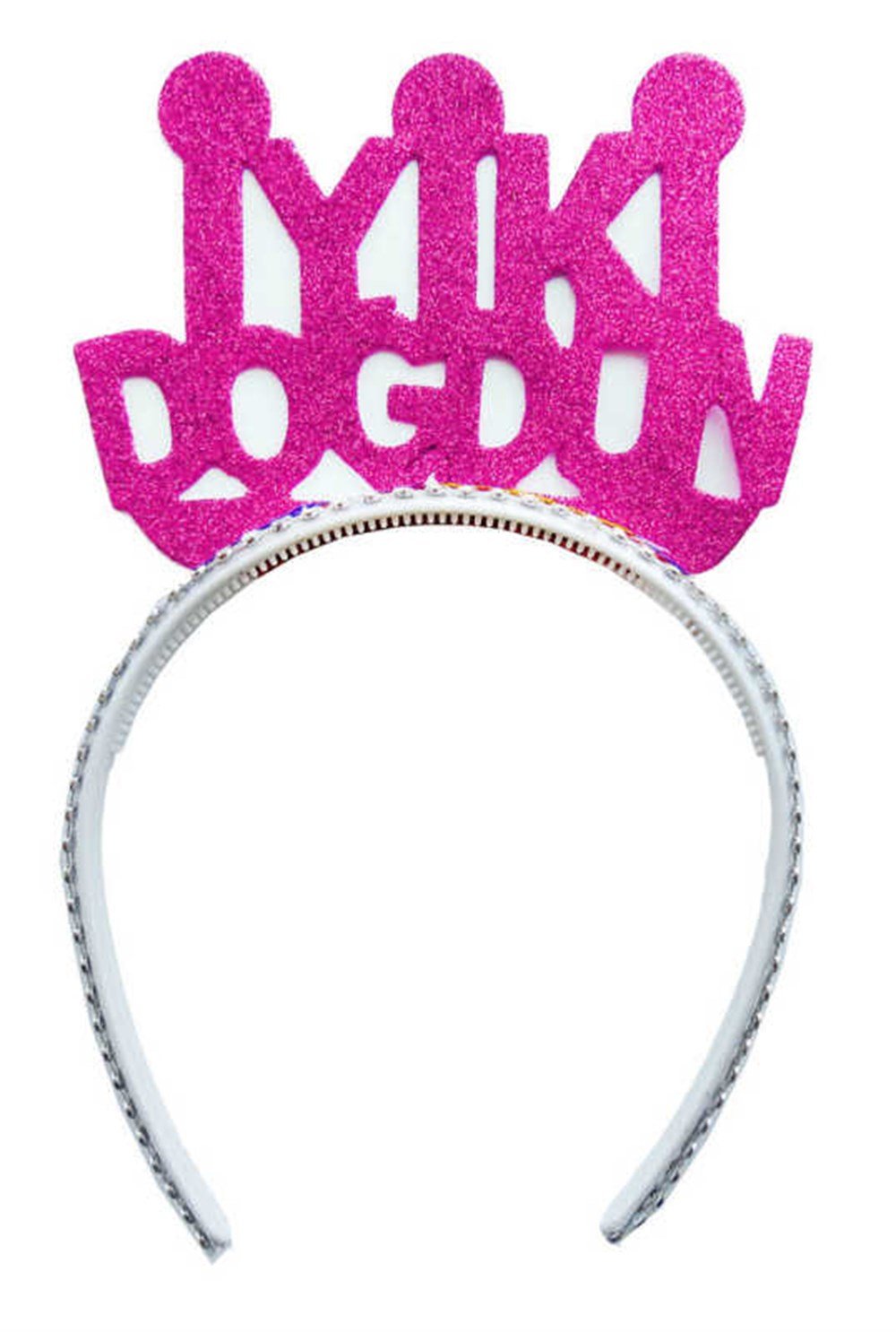 KBK Market Simli Evadan İyiki Doğdun Taç Pembe