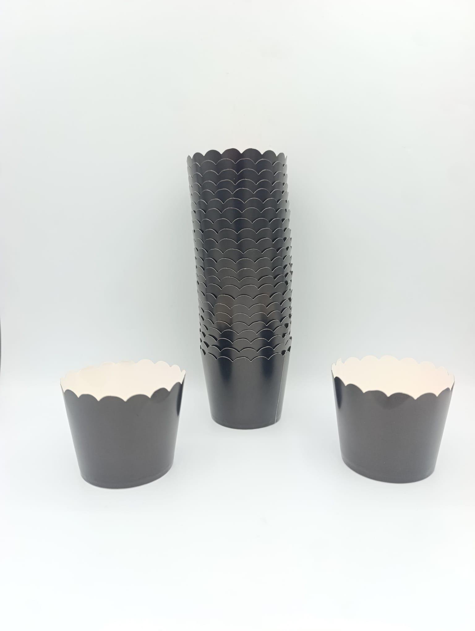 KBK Market Siyah Cupcake Kağıdı 25 Adet