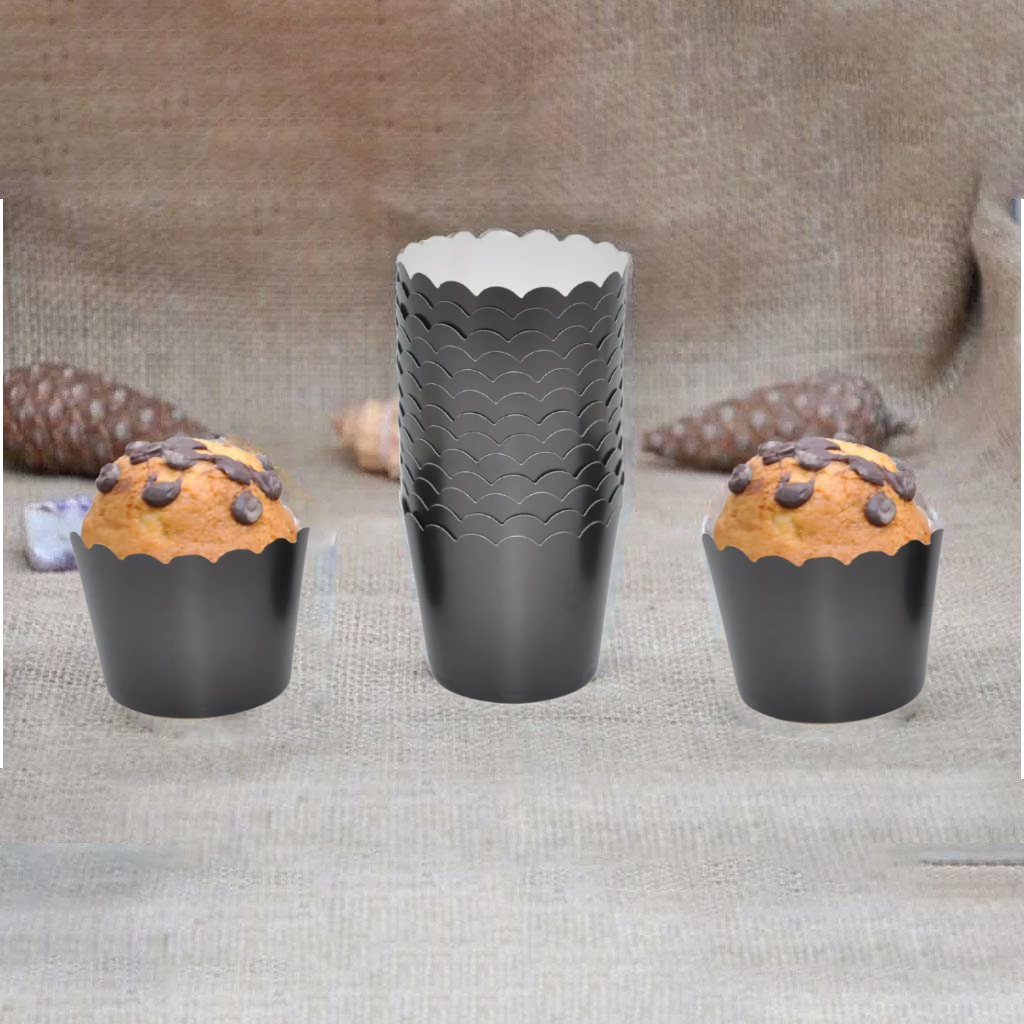 KBK Market Siyah Cupcake Kağıdı 25 Adet