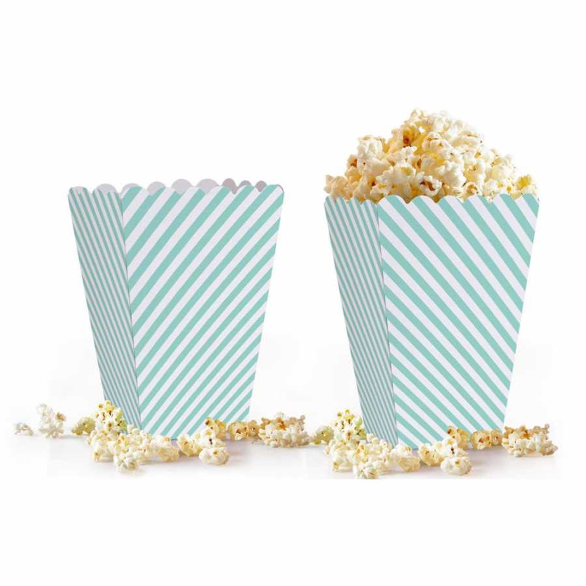 KBK Market Su Yeşili Çizgili Mısır Kutusu 8'li