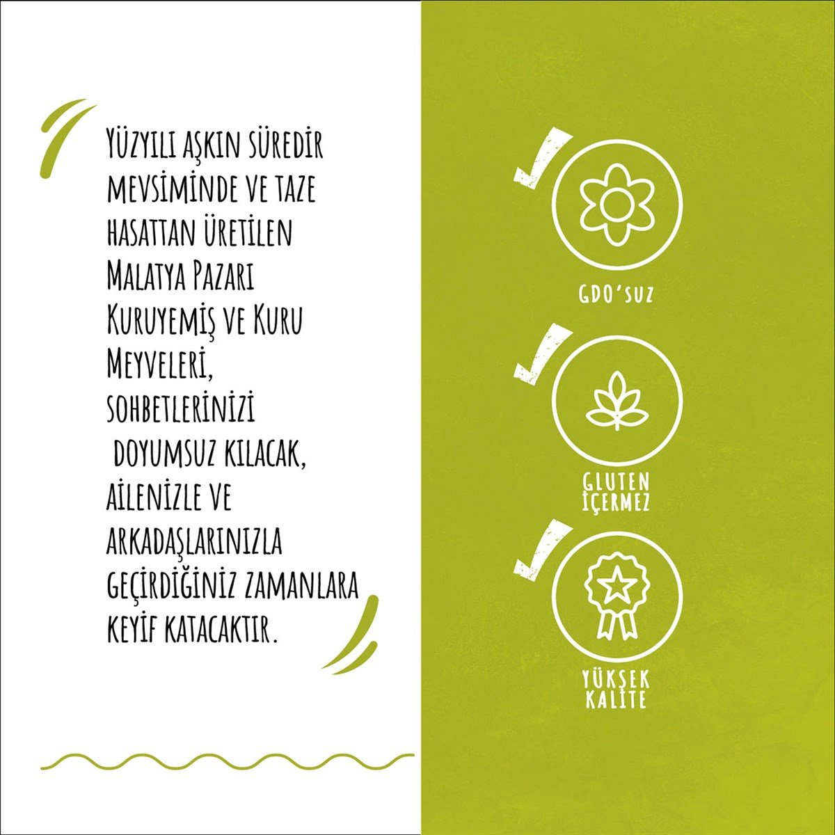 Sarı Leblebi Kilitli Paket