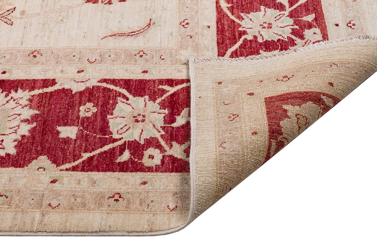 AFGAN UŞAĞI (ZIEGLER) P3P2  EL DOKUMA HALI Ölçü;408x291