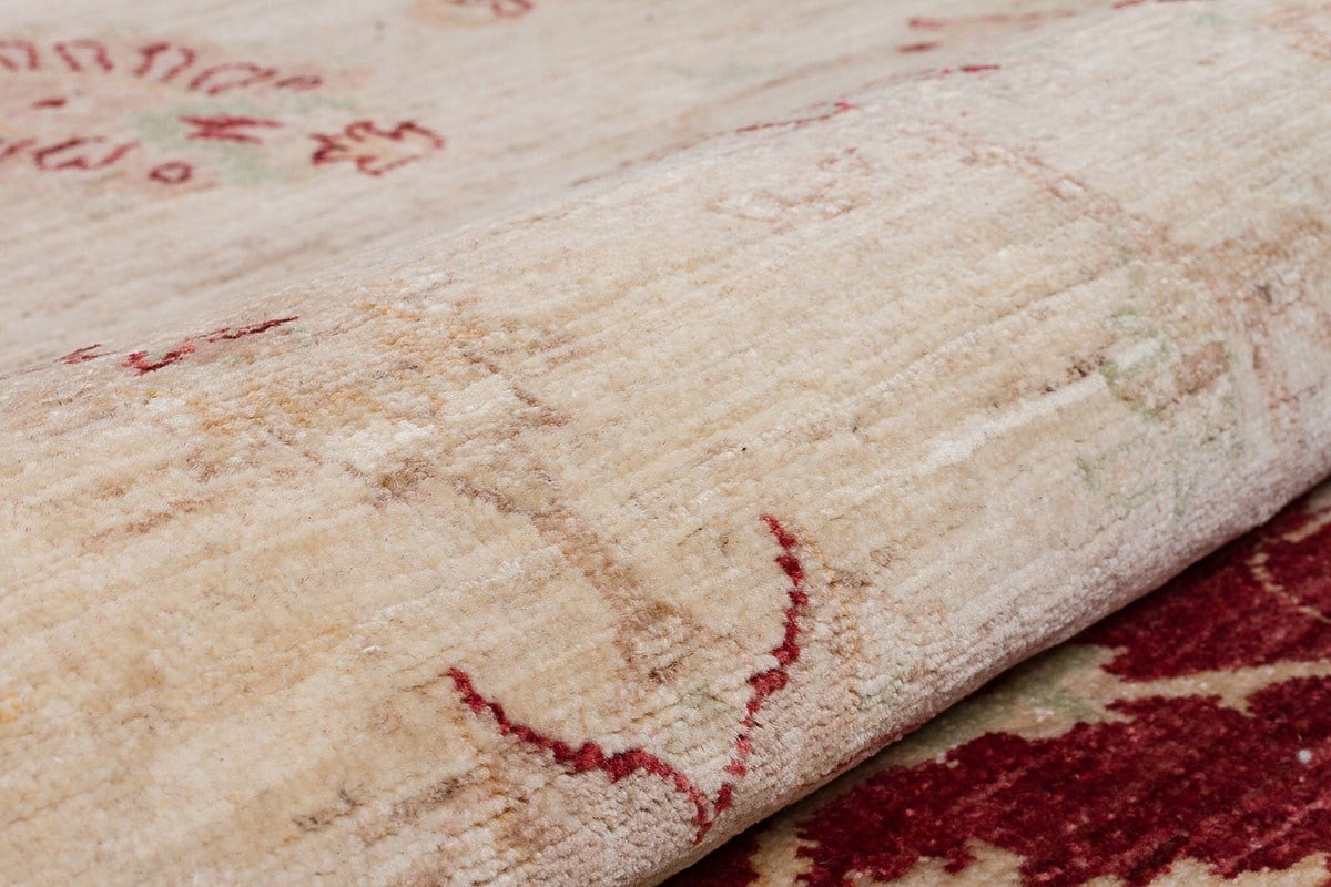 AFGAN UŞAĞI (ZIEGLER) P3P2  EL DOKUMA HALI Ölçü;408x291